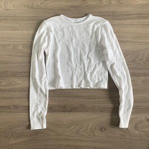 Cropped Long Sleeved Shirt